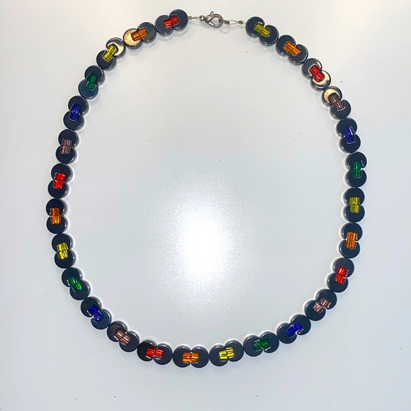 Unisex Rainbow Pride Necklace - Picture 1 of 2